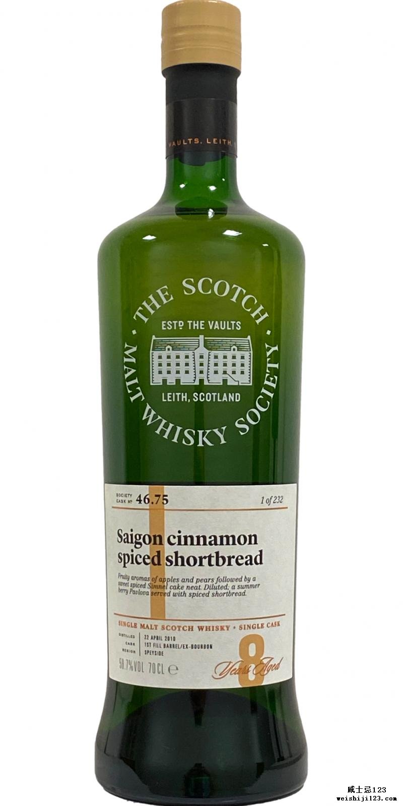 Glenlossie 2010 SMWS 46.75