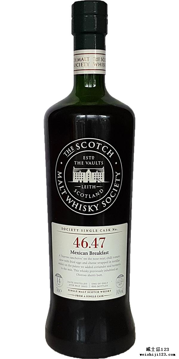 Glenlossie 2002 SMWS 46.47