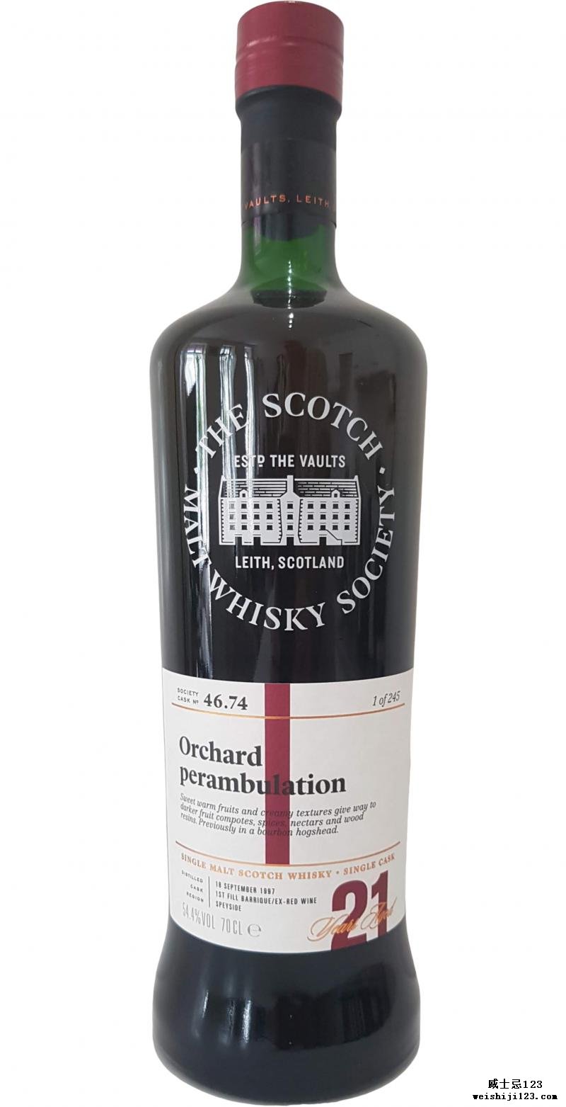 Glenlossie 1997 SMWS 46.74