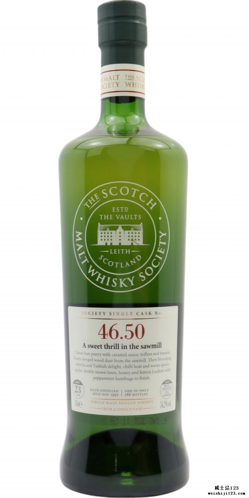 Glenlossie 1992 SMWS 46.50