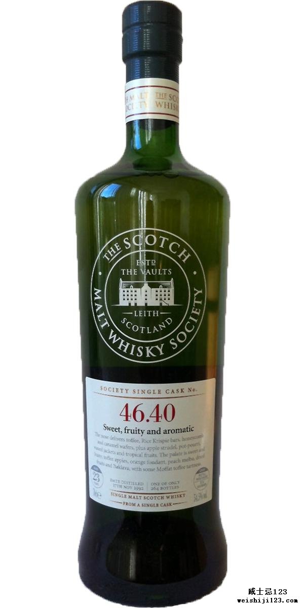 Glenlossie 1992 SMWS 46.40