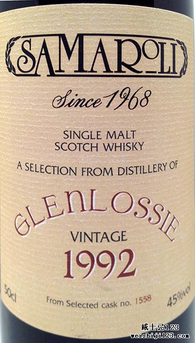 Glenlossie 1992 Sa