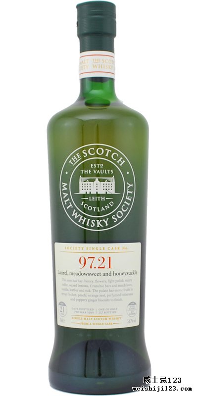 Littlemill 1990 SMWS 97.21