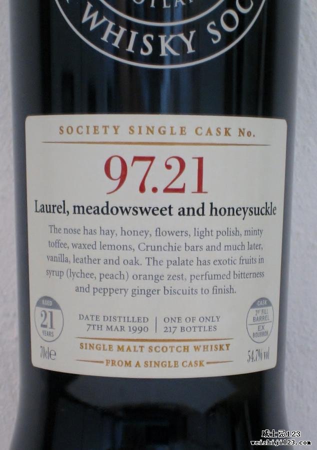 Littlemill 1990 SMWS 97.21