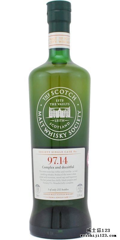 Littlemill 1990 SMWS 97.14