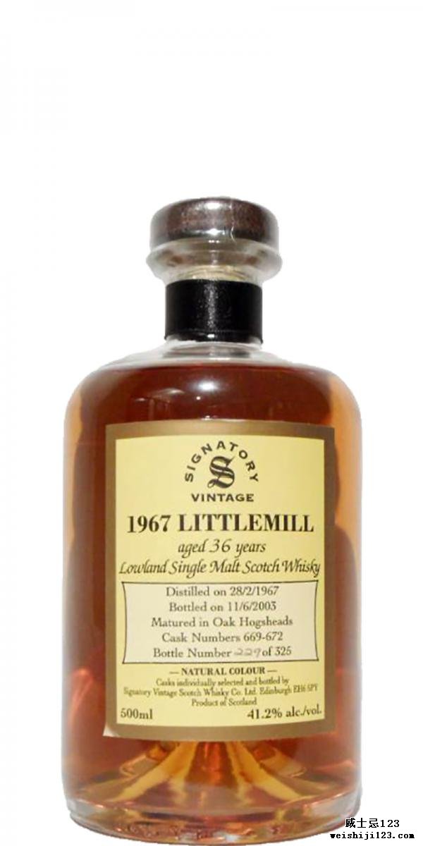 Littlemill 1967 SV