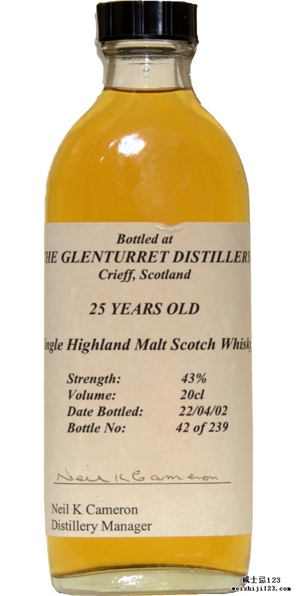Glenturret 25-year-old