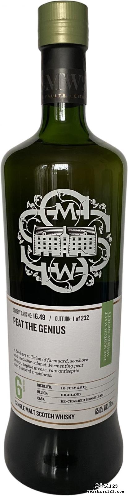 Glenturret 2013 SMWS 16.49