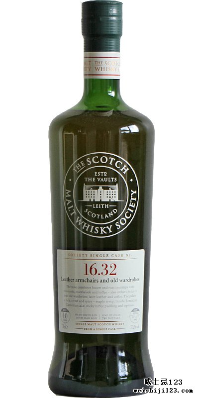 Glenturret 2001 SMWS 16.32