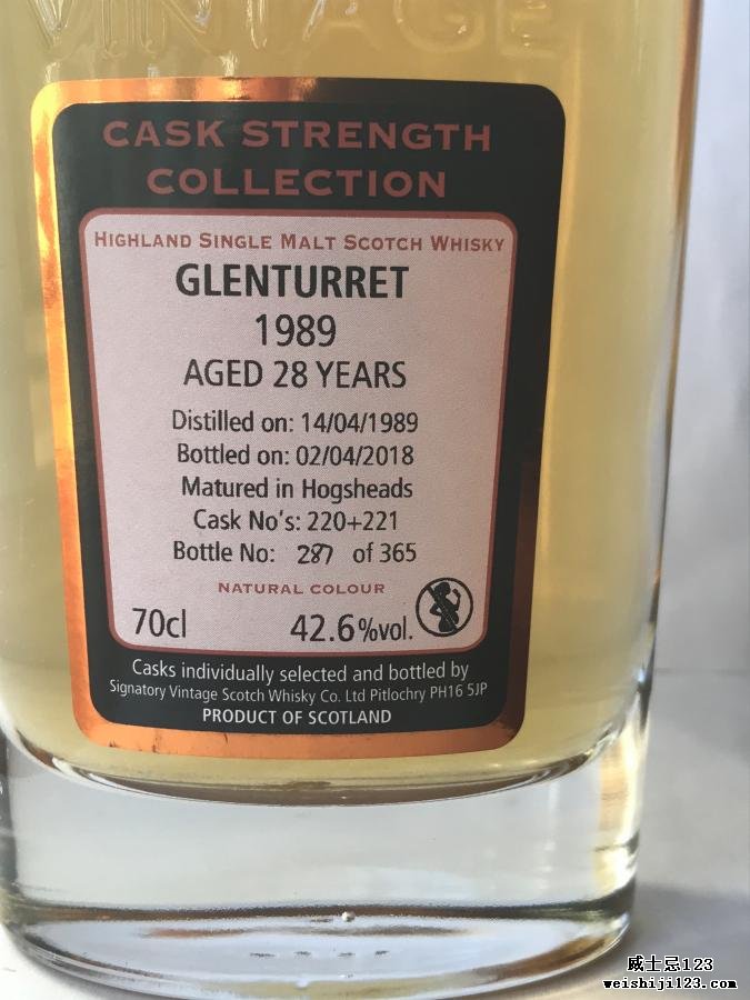 Glenturret 1989 SV