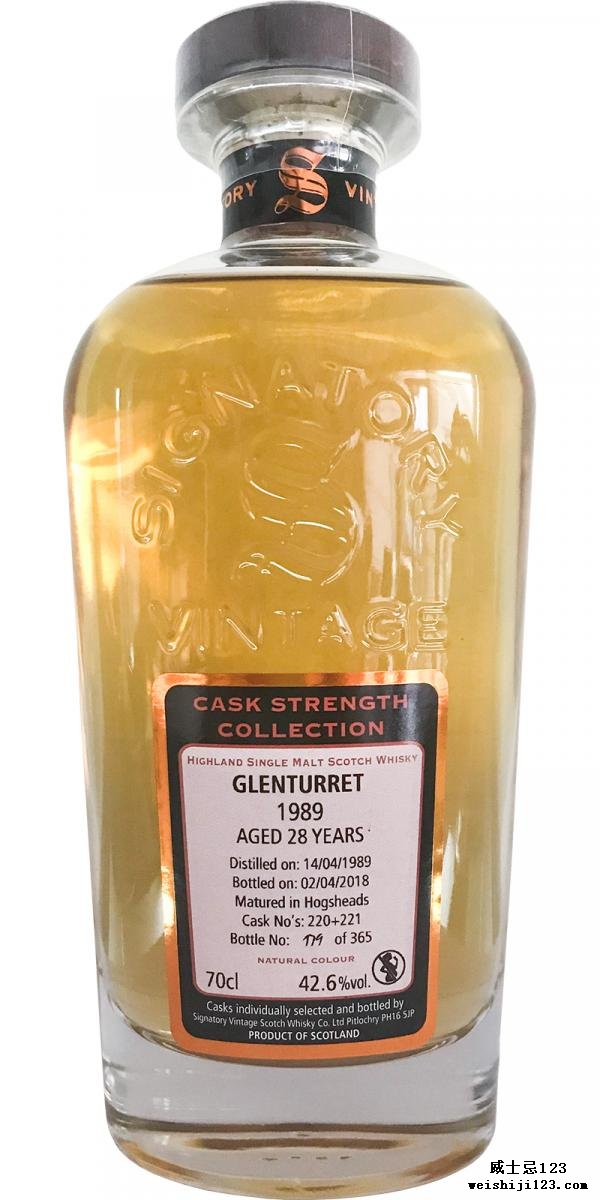 Glenturret 1989 SV