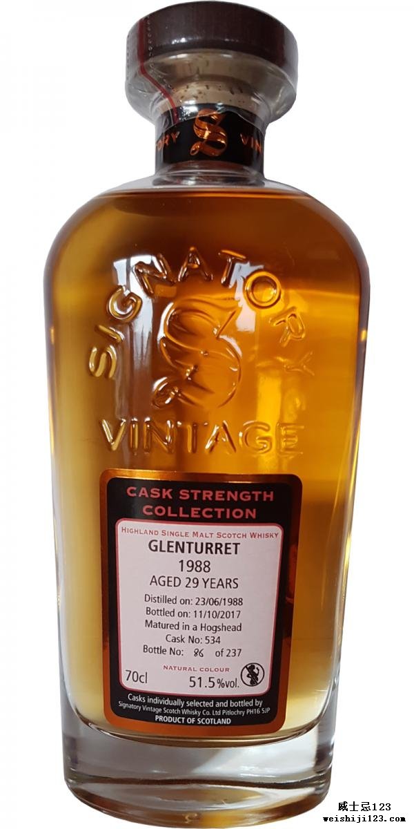 Glenturret 1988 SV