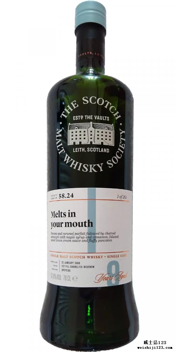 Strathisla 2009 SMWS 58.24