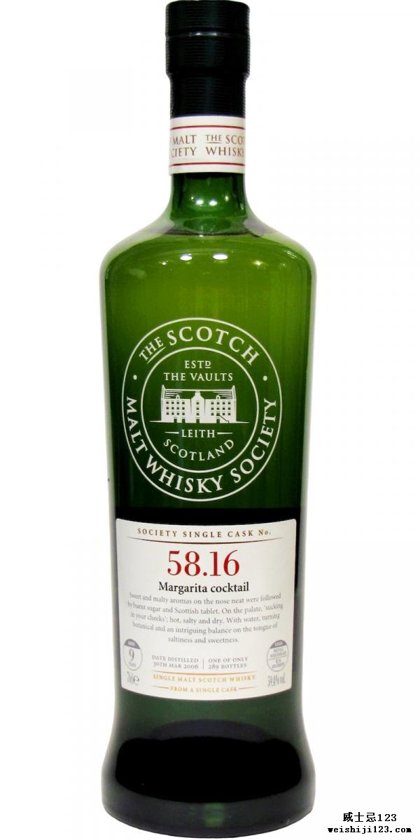 Strathisla 2006 SMWS 58.16