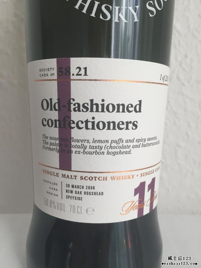 Strathisla 2006 SMWS 58.21