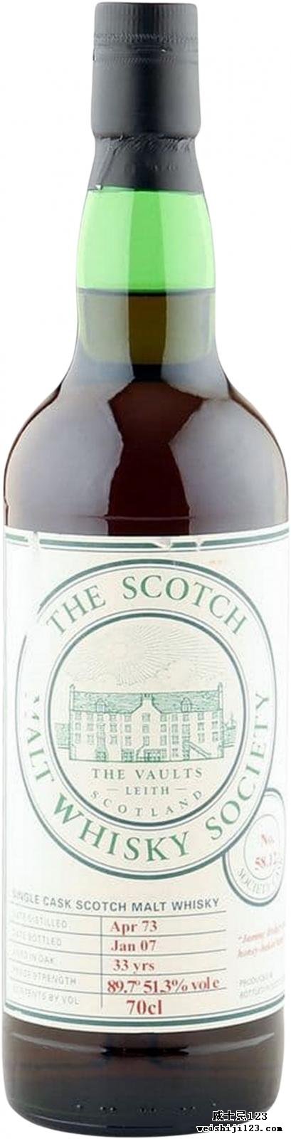 Strathisla 1973 SMWS 58.12