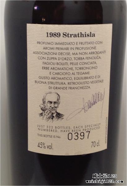 Strathisla 1989 Sa