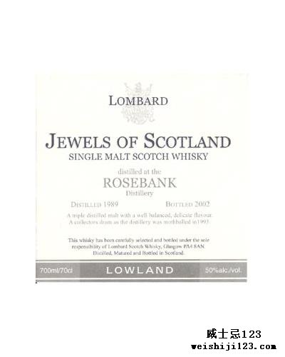 Rosebank 1989 Lb