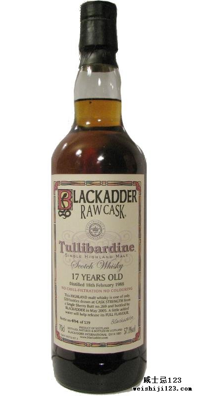 Tullibardine 1988 BA