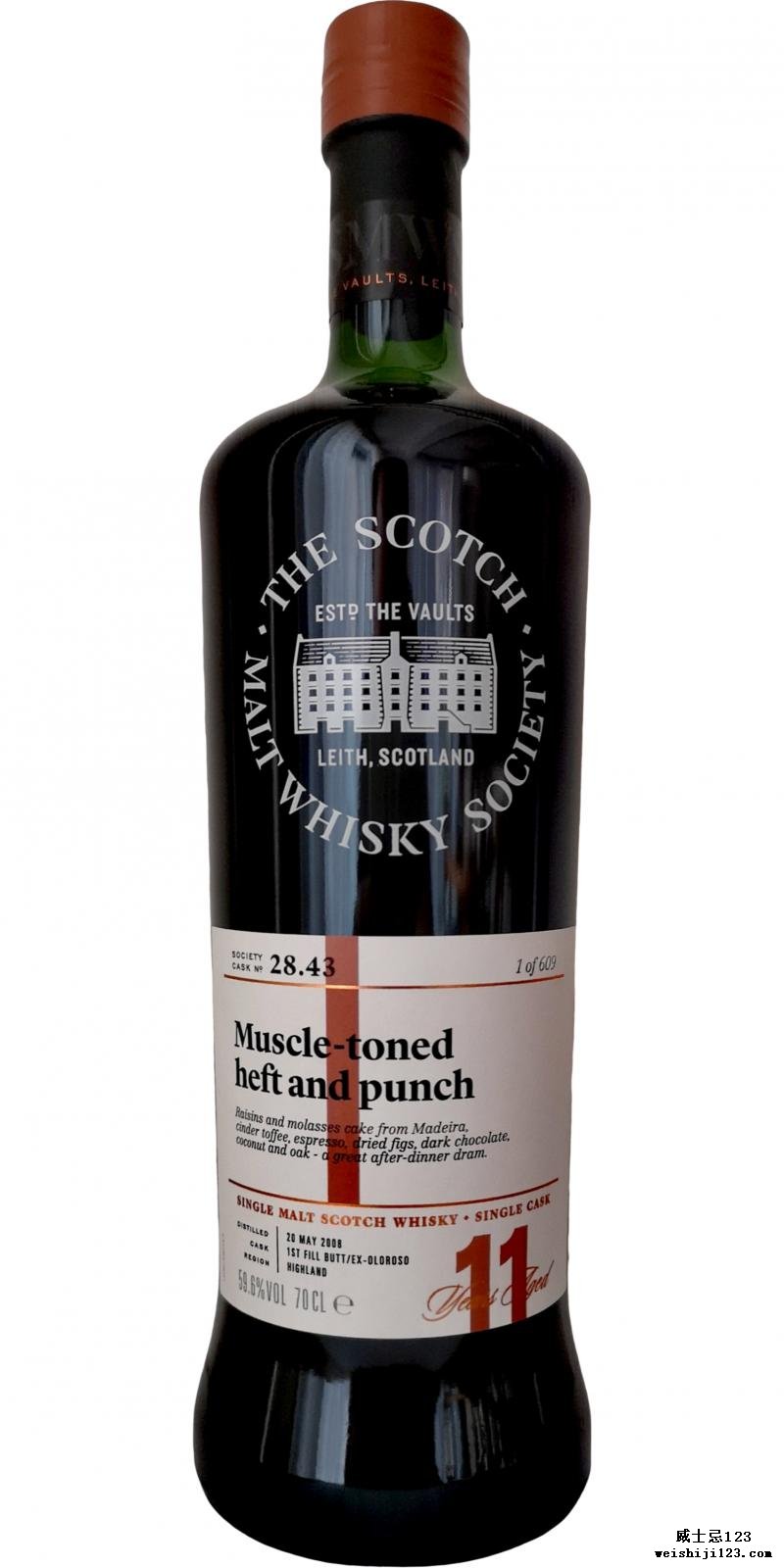 Tullibardine 2008 SMWS 28.43