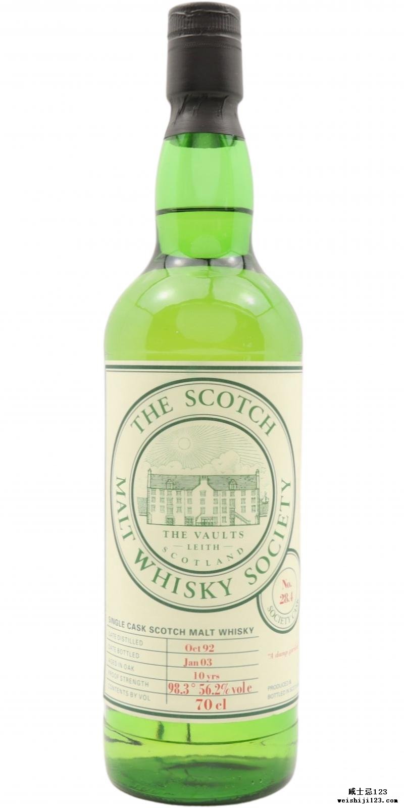 Tullibardine 1992 SMWS 28.4