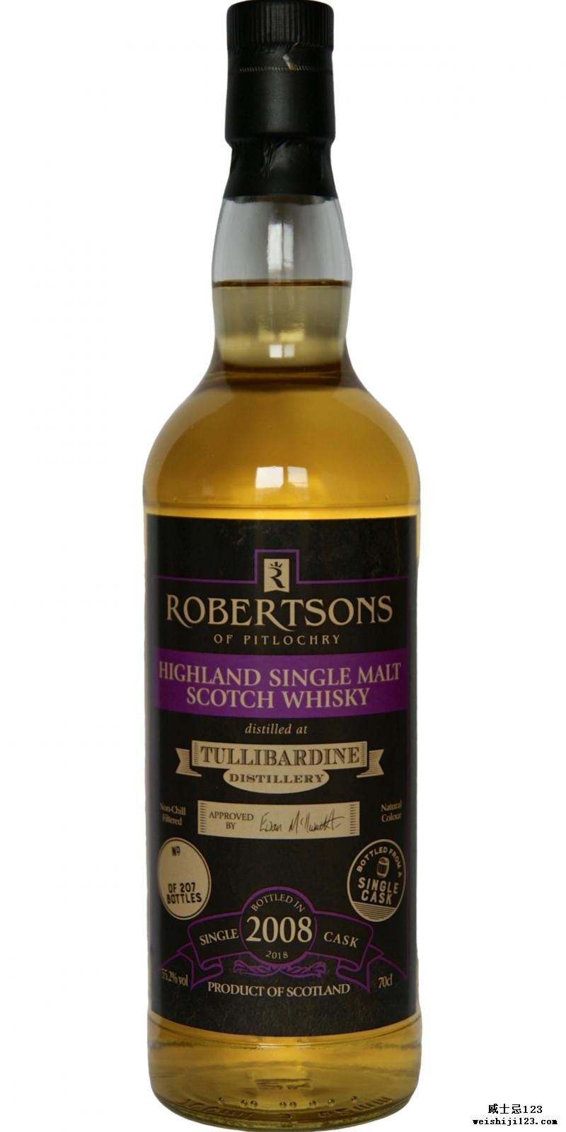 Tullibardine 2008 RoP