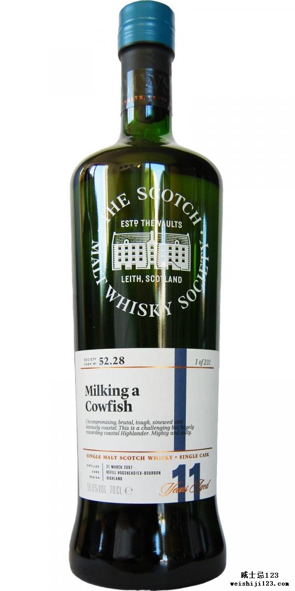 Old Pulteney 2007 SMWS 52.28