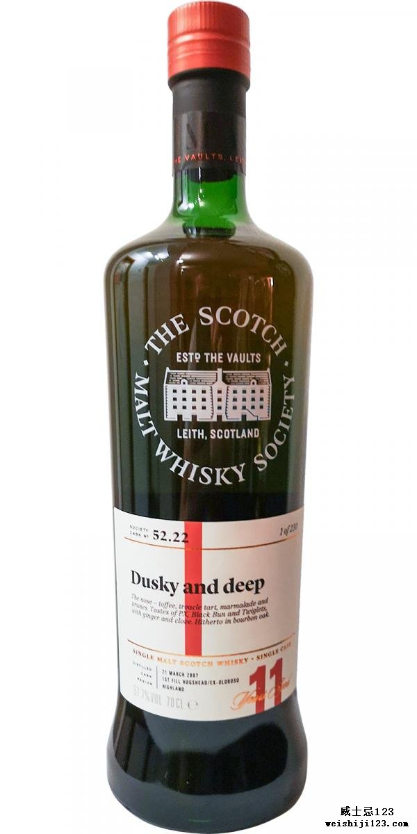 Old Pulteney 2007 SMWS 52.22