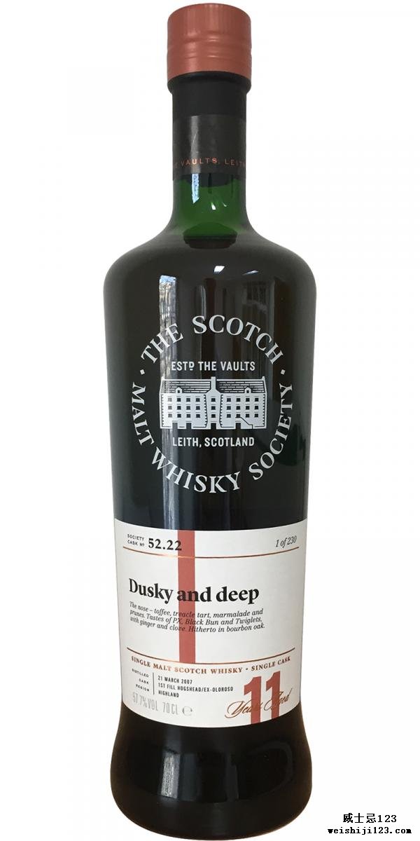 Old Pulteney 2007 SMWS 52.22