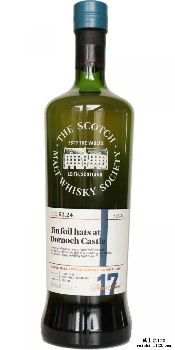 Old Pulteney 2001 SMWS 52.24
