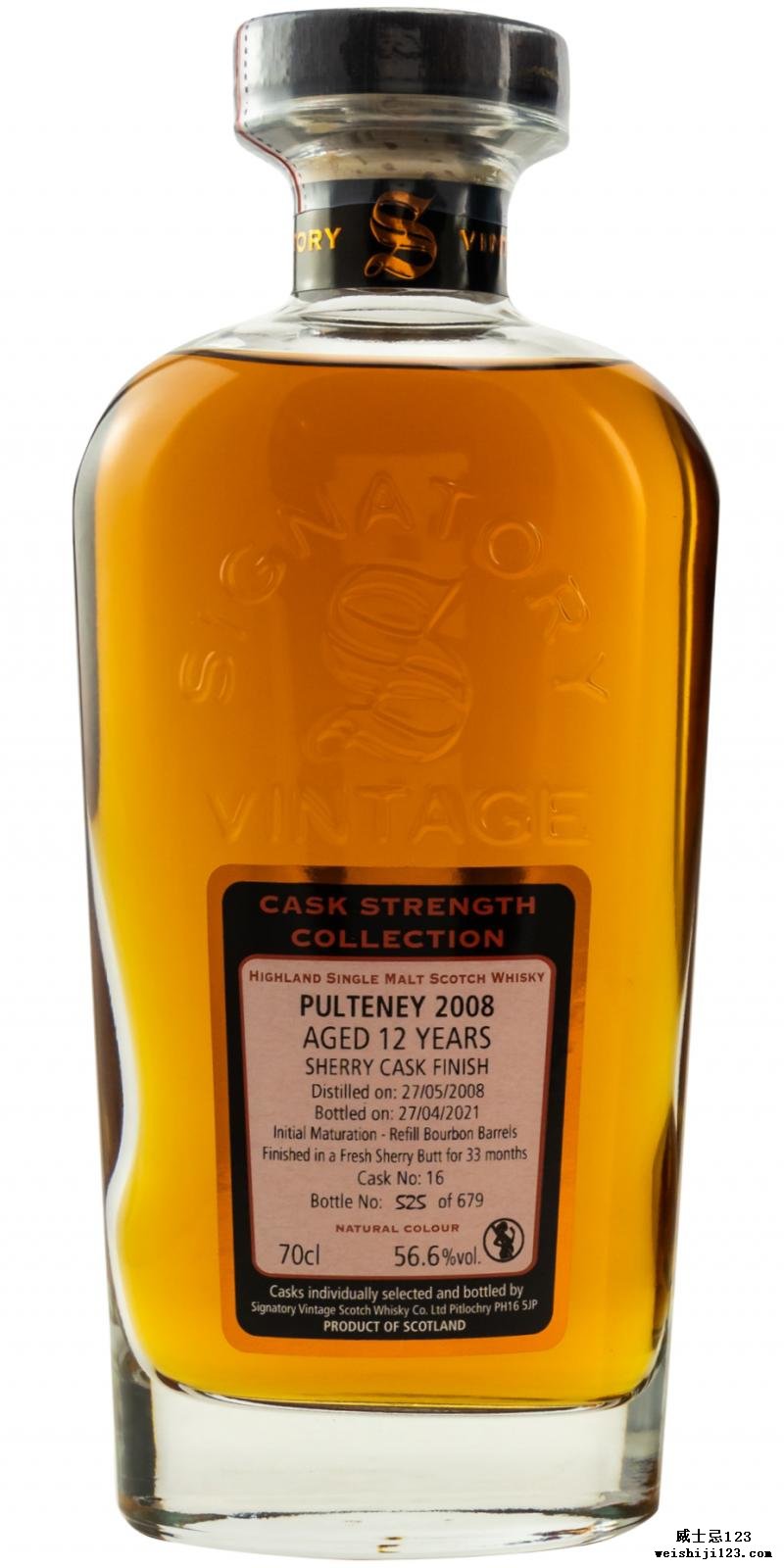 Old Pulteney 2008 SV