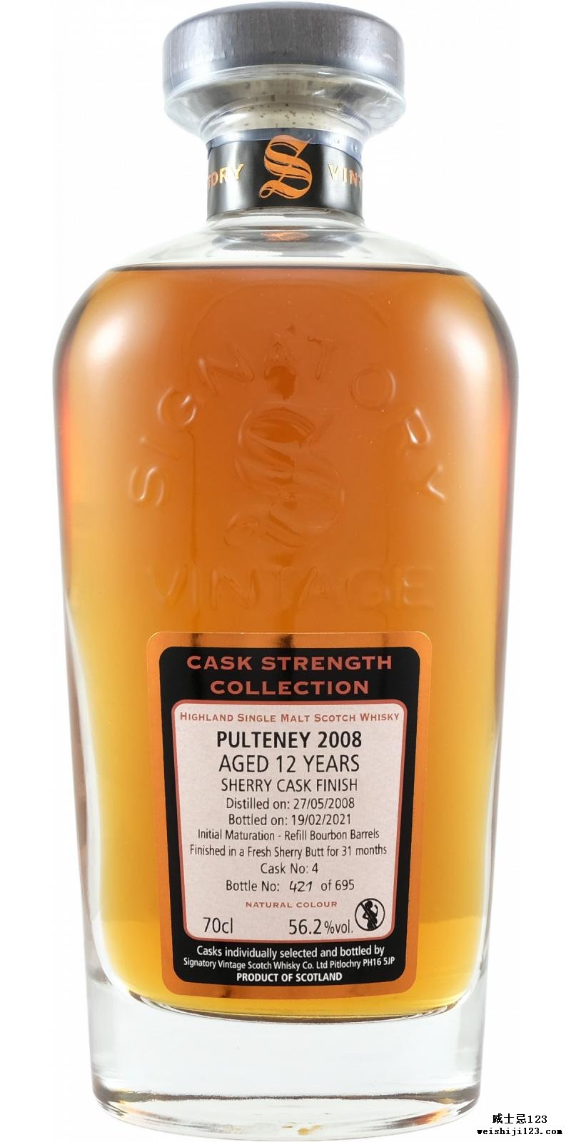 Old Pulteney 2008 SV