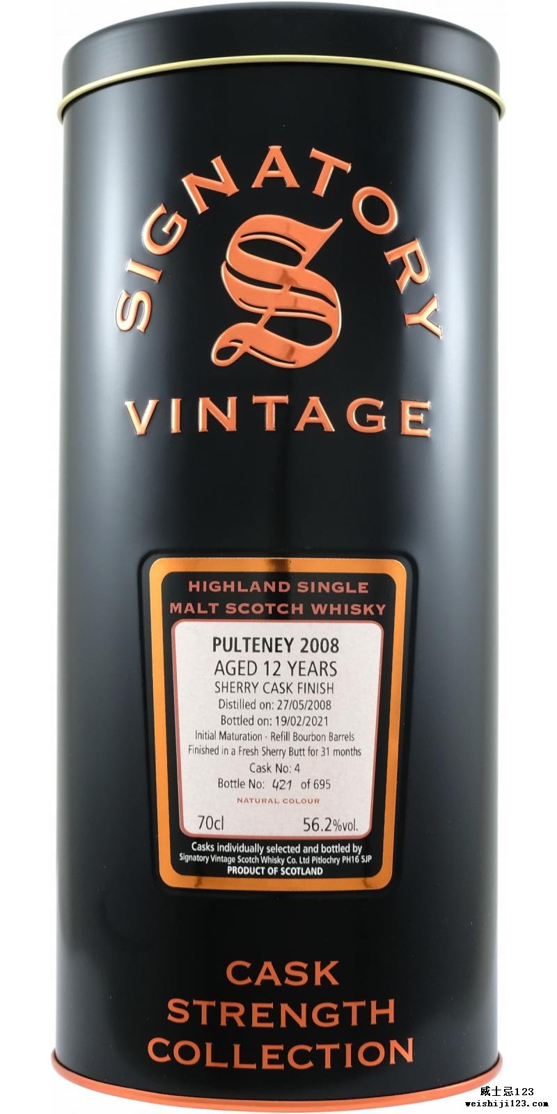 Old Pulteney 2008 SV