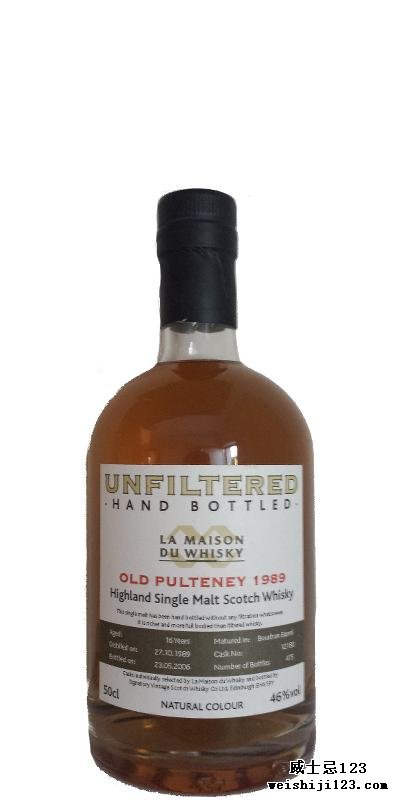 Old Pulteney 1989 LMDW