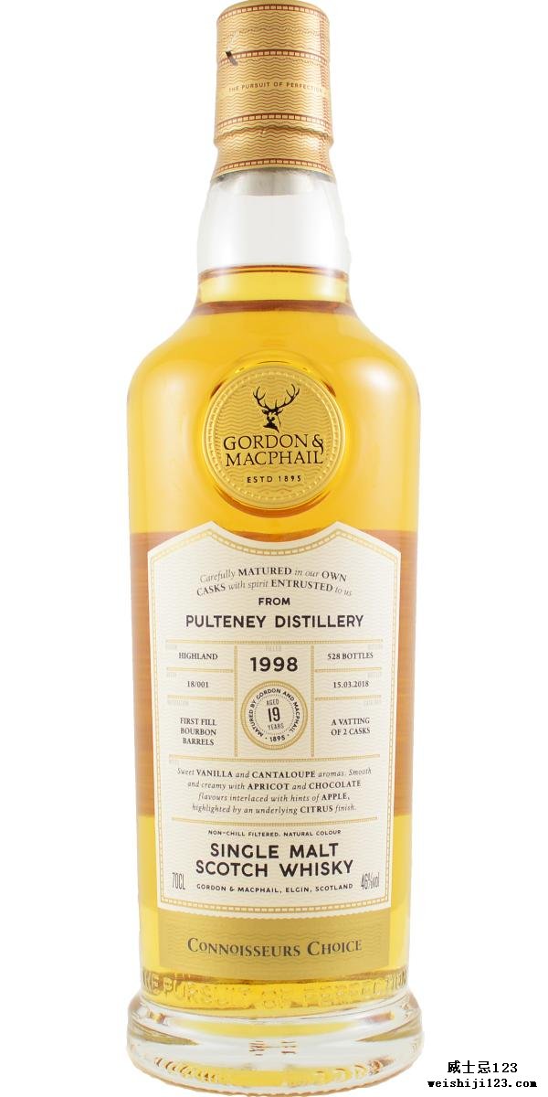 Old Pulteney 1998 GM