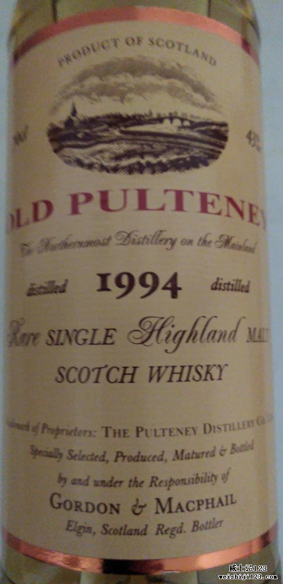 Old Pulteney 1994 GM