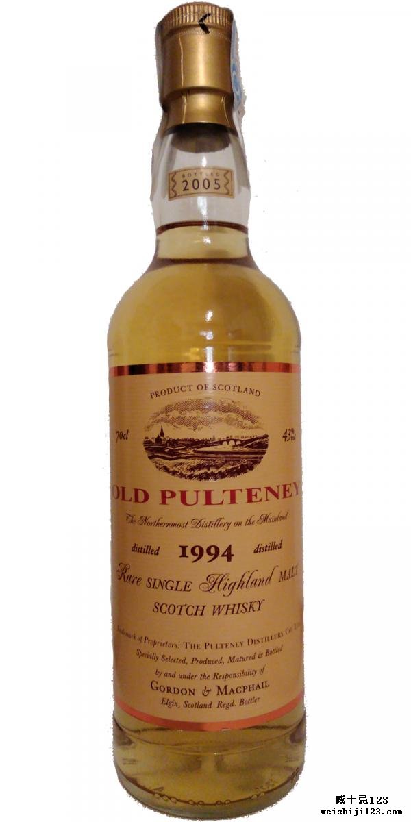 Old Pulteney 1994 GM