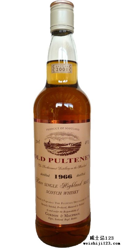 Old Pulteney 1966 GM