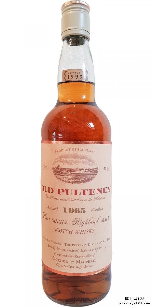 Old Pulteney 1965 GM