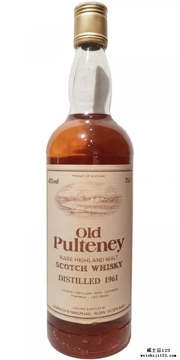 Old Pulteney 1961 GM