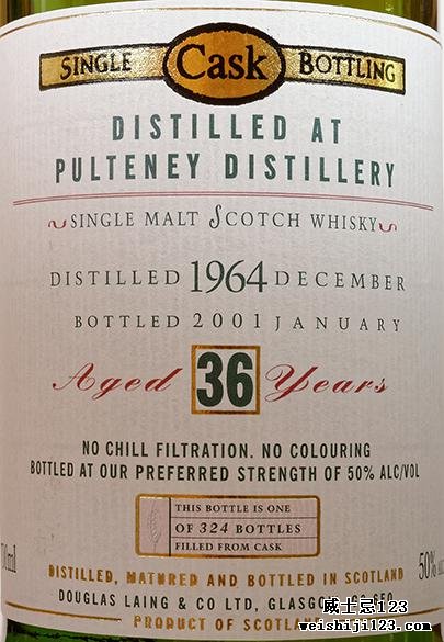 Old Pulteney 1964 DL