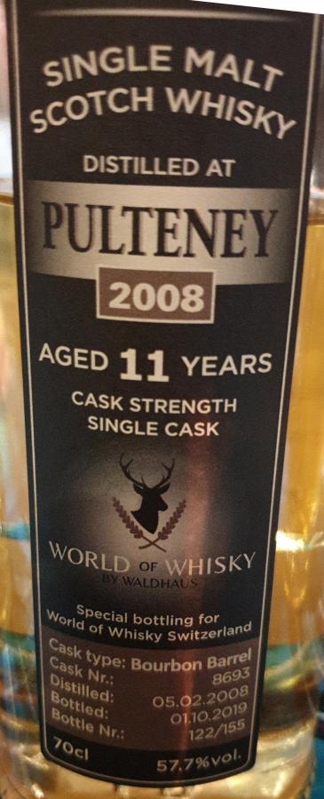 Old Pulteney 2008 CM