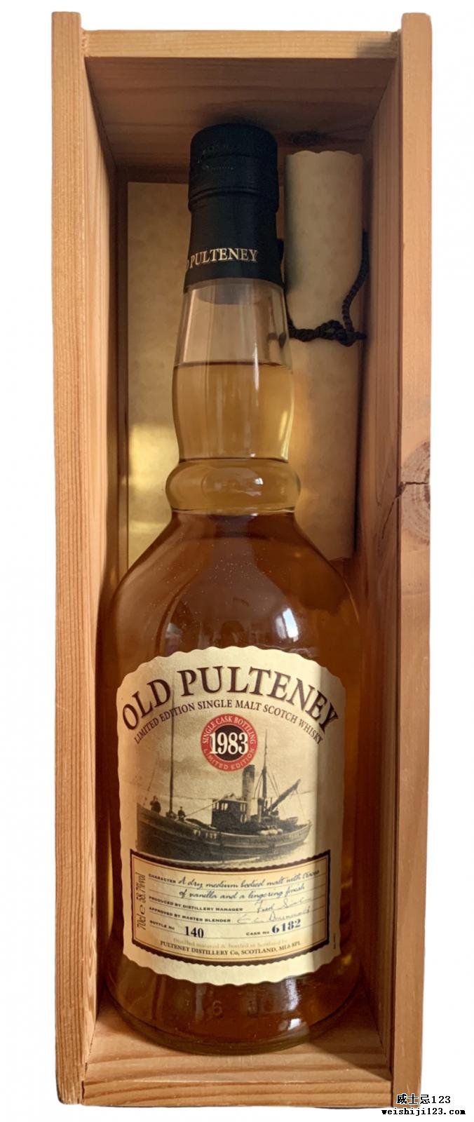 Old Pulteney 1983