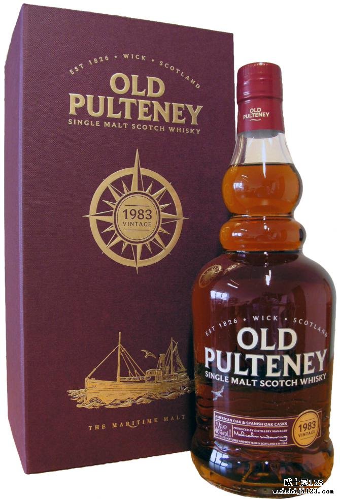 Old Pulteney 1983