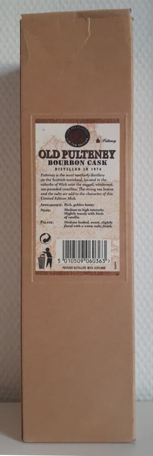 Old Pulteney 1974