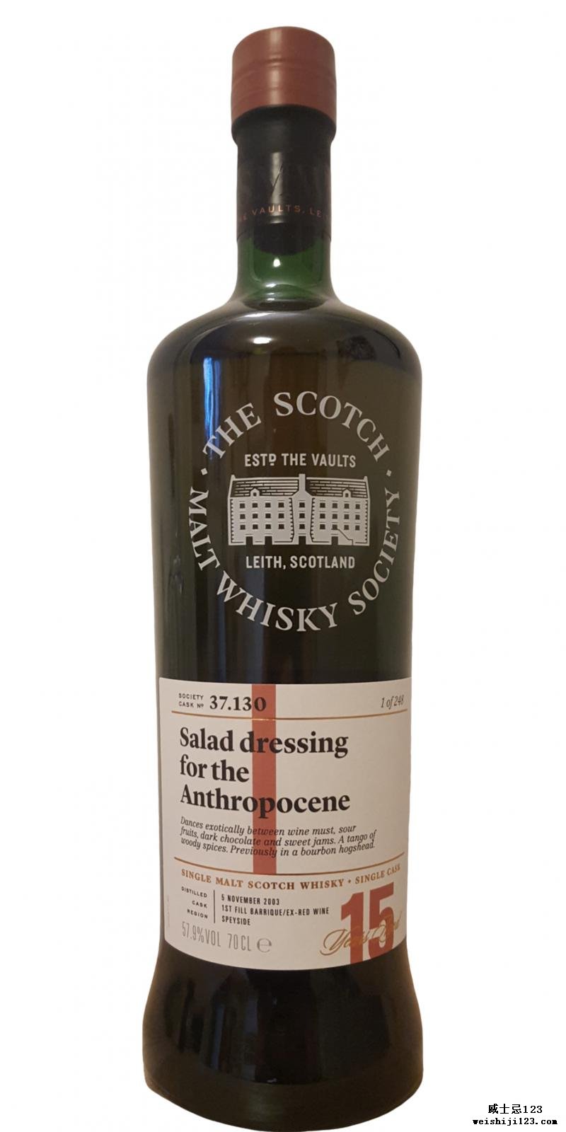 Cragganmore 2003 SMWS 37.130