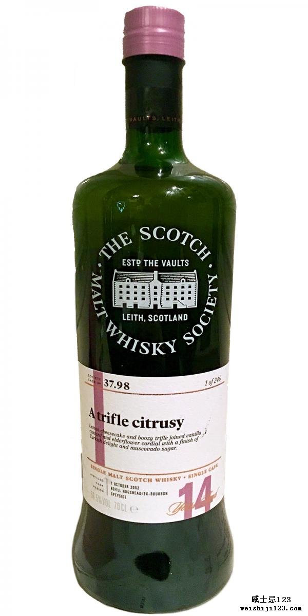 Cragganmore 2002 SMWS 37.98