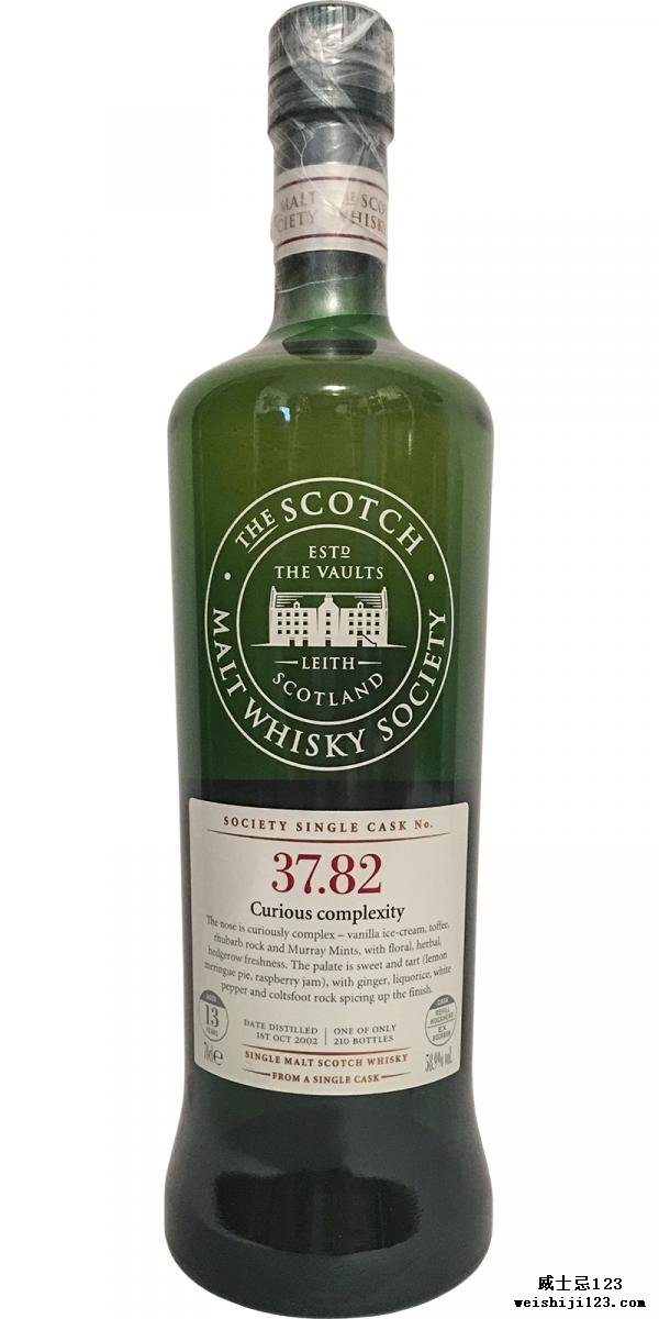 Cragganmore 2002 SMWS 37.82