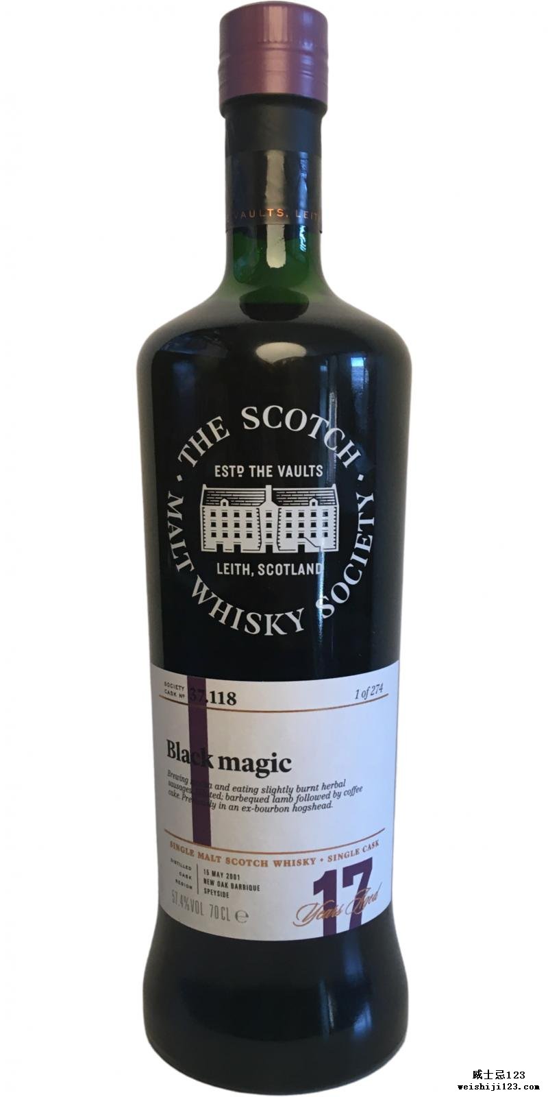 Cragganmore 2001 SMWS 37.118