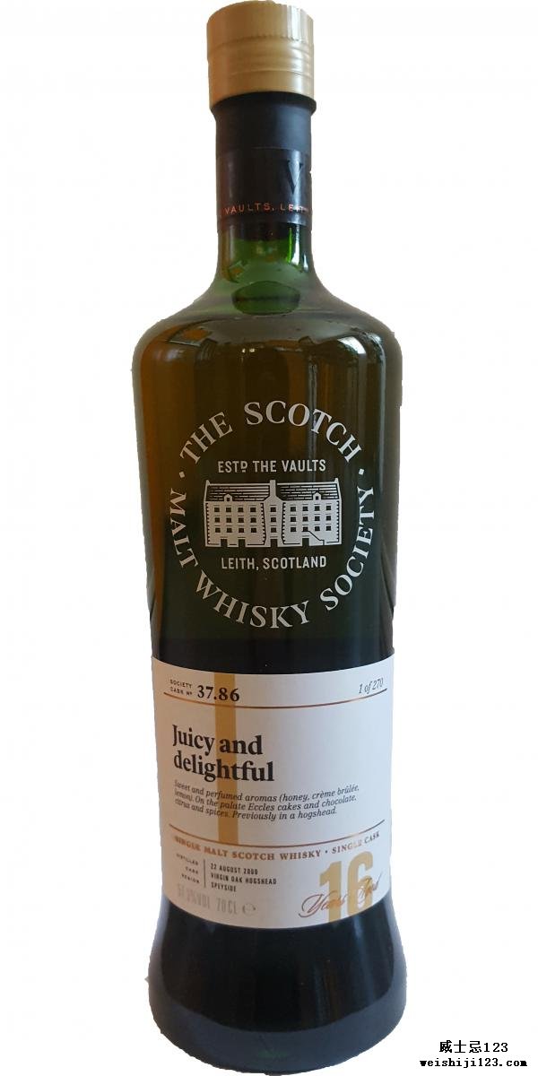 Cragganmore 2000 SMWS 37.86